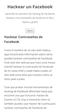 Mobile Screenshot of hackearunfacebook.com